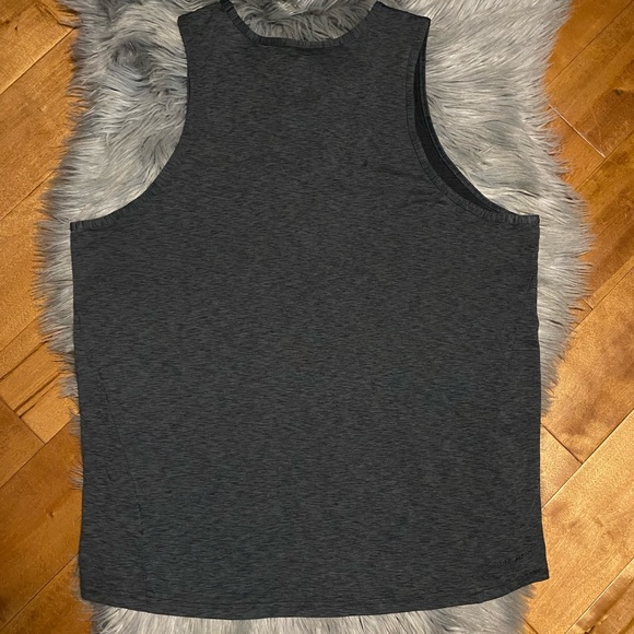Nike Dri-Fit Dark Gray Tank Top Size Large - Picture 2 of 3
